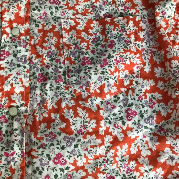 Floral Button Down - Picture 2 of 3